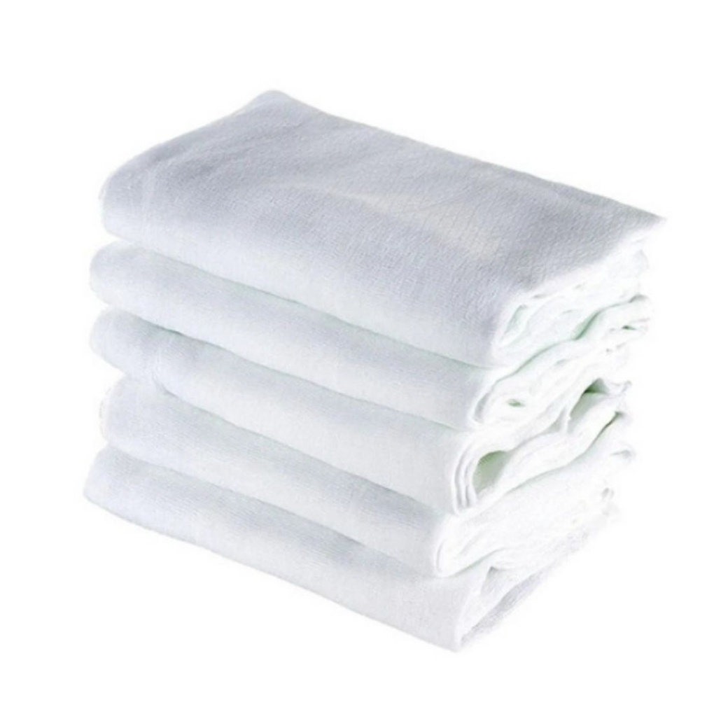 Fralda De Pano Para Luxo Lisa Grande 70x70cm Kit Com 5 - Promoção em Oferta na Shopee