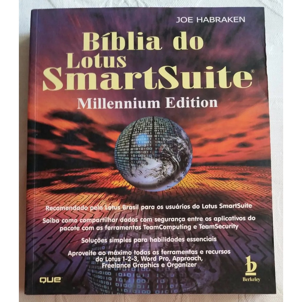 Livro Com CD Bíblia do Lotus Smartsuite Millennium Edition - Joe Habraken