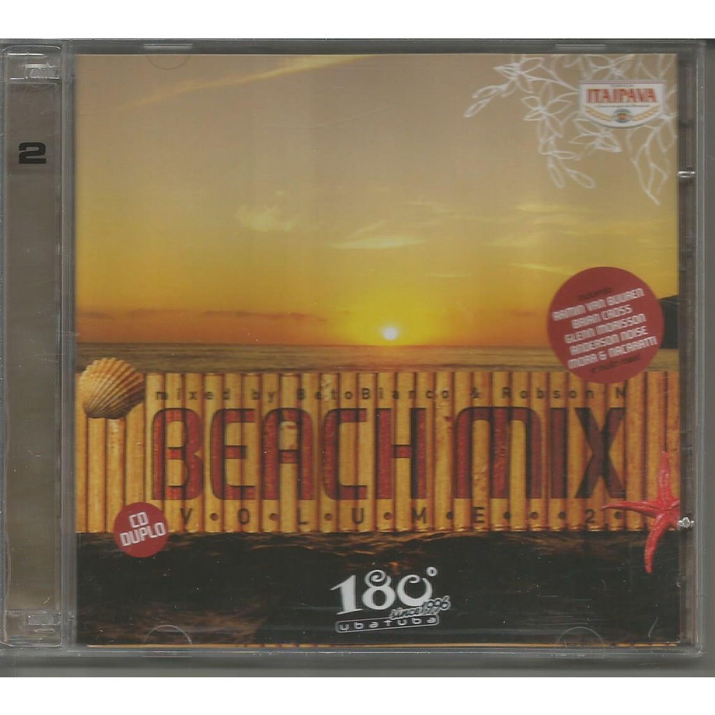 Beto Bianco & Robson N - Beach Mix 2 - CD DUPLO - Tenho + Cd's