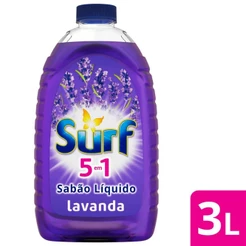 Lava-Roupas Líquido Surf 5 em 1 Lavanda 3l
