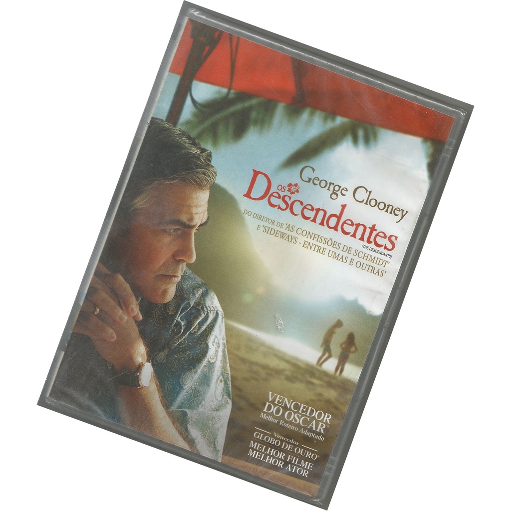 Os Descendentes Com George Clooney Dvd Lacrado
