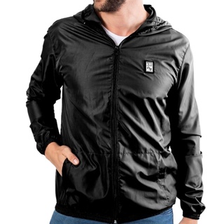 Casaco Corta Vento Aerre Masculina Adulto Com Capuz De Frio e Inverno Com Ziper Sem Forro