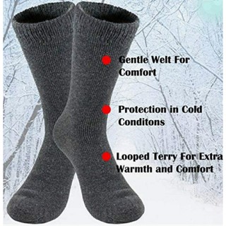 1/4 pares Meia Térmica Asatex N34a44 Feminina Masculina Adulto grossa forrada meias lã acrílica frio inverno neve