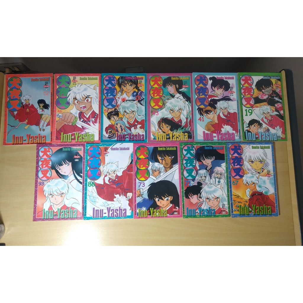 Mangá Inu-Yasha - 11 Volumes Variados ( Ver Descrição)