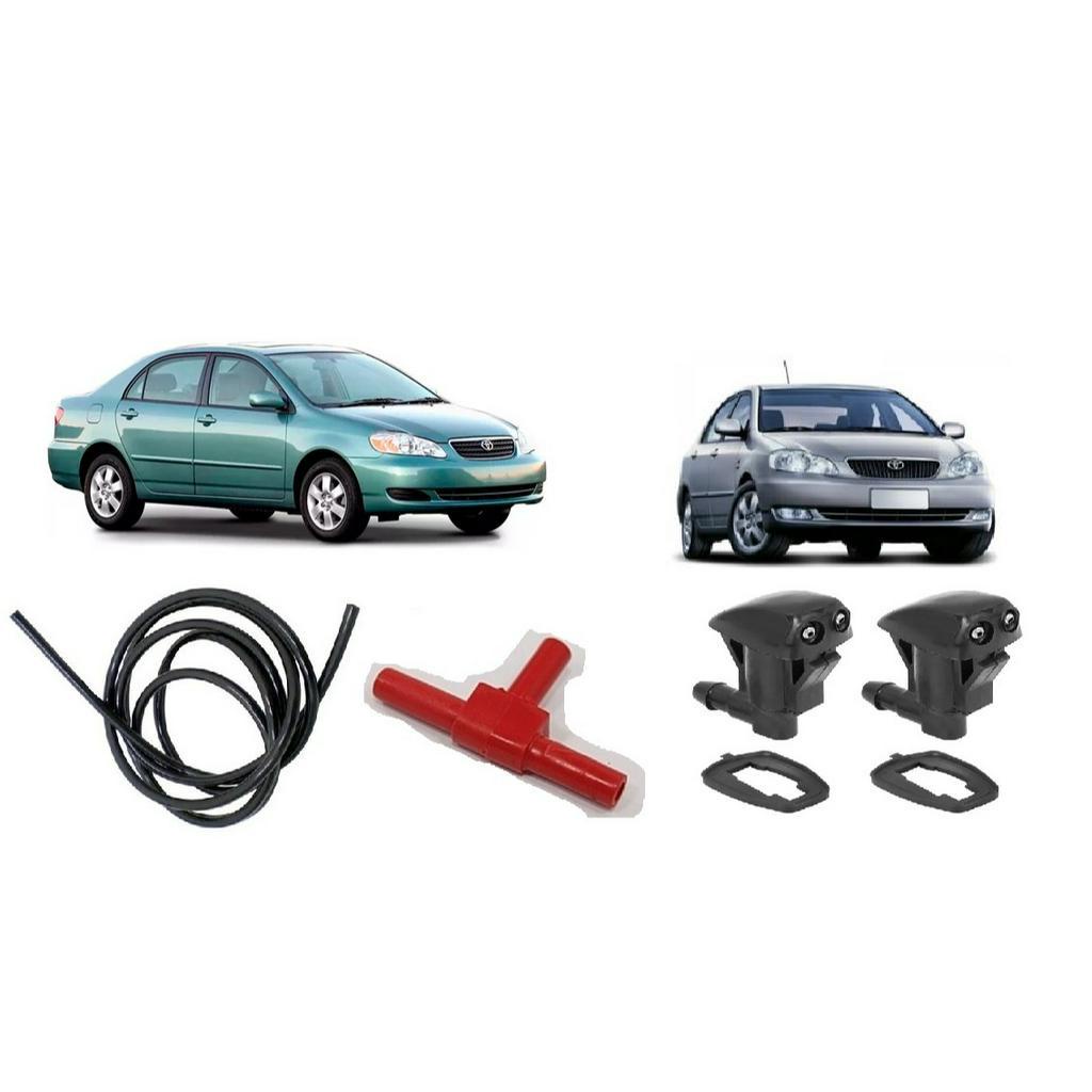 Par Esguicho Agua Brucutu Corolla 2003 2004 2005 2006 2007 Mangeuira + T Conexão em Oferta na Shopee
