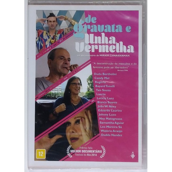 DVD De Gravata e Unha Vermelha (original/lacrado)