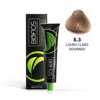 Coloração - Tintura Para Cabelo - 8.3 Louro Claro Dourado em Oferta na Shopee