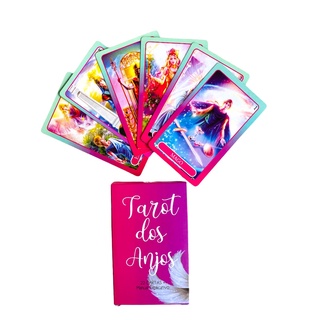 Tarot Dos Anjos 22 Cartas Com Manual Taro de Marselha Promoção