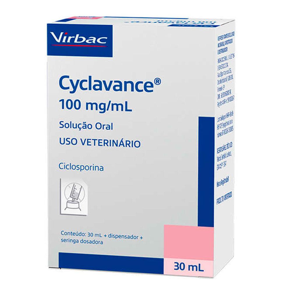 Cyclavance Cães Virbac 30ml - Pets