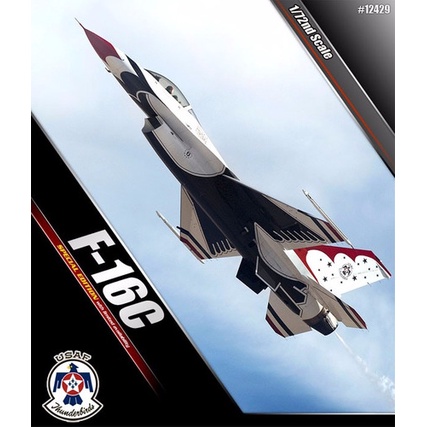 F-16 Thunderbirds F-16C Thunderbirds 2009/2010 1/72 Academy 12429 Special Edition Kit de plastimodelismo