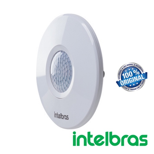 Sensor de presença para iluminação Esp 360 + Intelbras