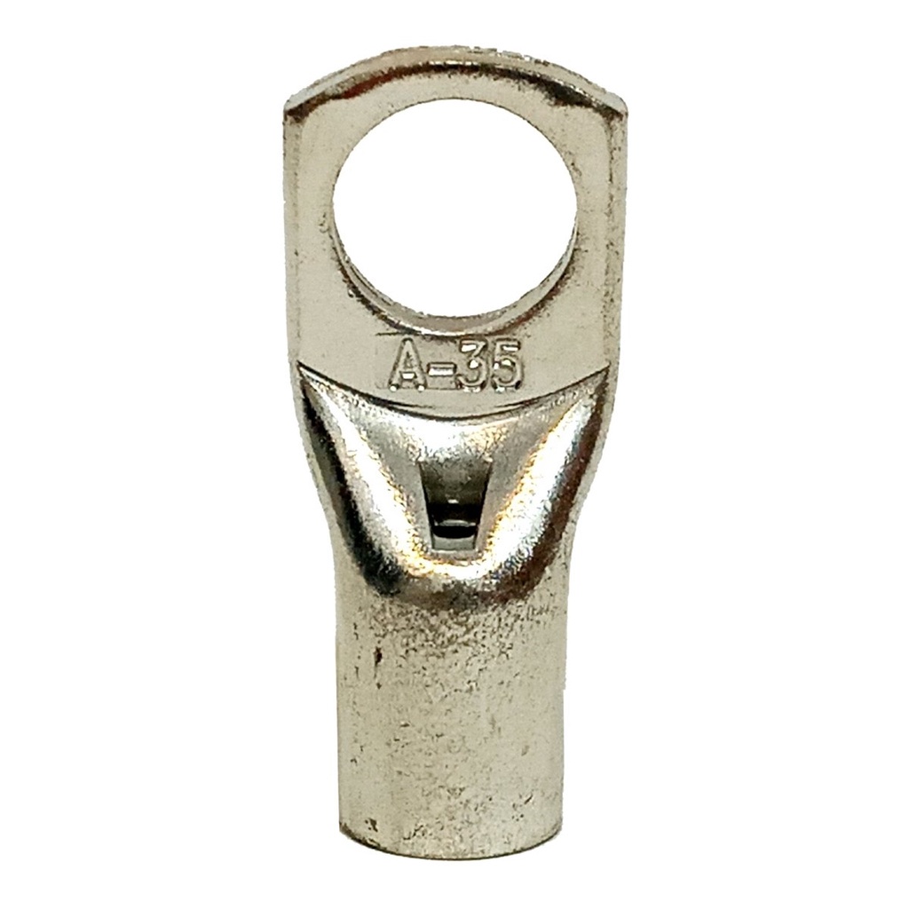 Ponteira Compressão 35mm² M10 Terminal Tubular - Unidade