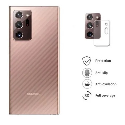 Kit Película Câmera Traseira + Pl Traseira Galaxy Note 20 Ultra ...