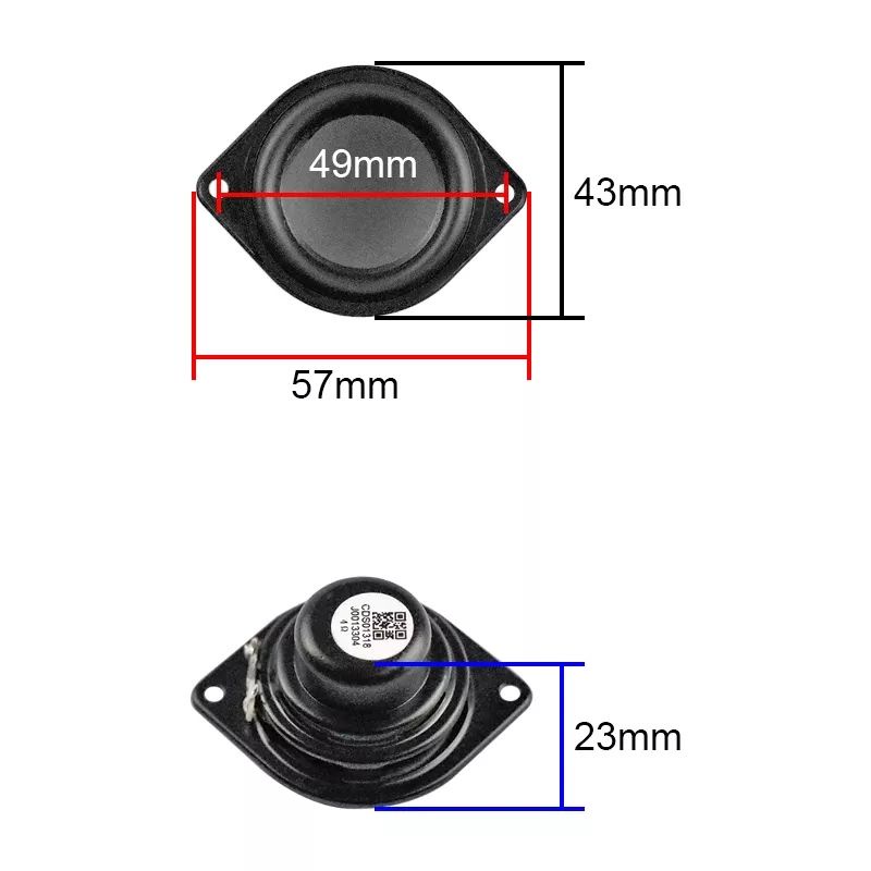 Alto Falante Compatível JBL Clip 2 Clip 3 Clip 4 - 4ohm 5w