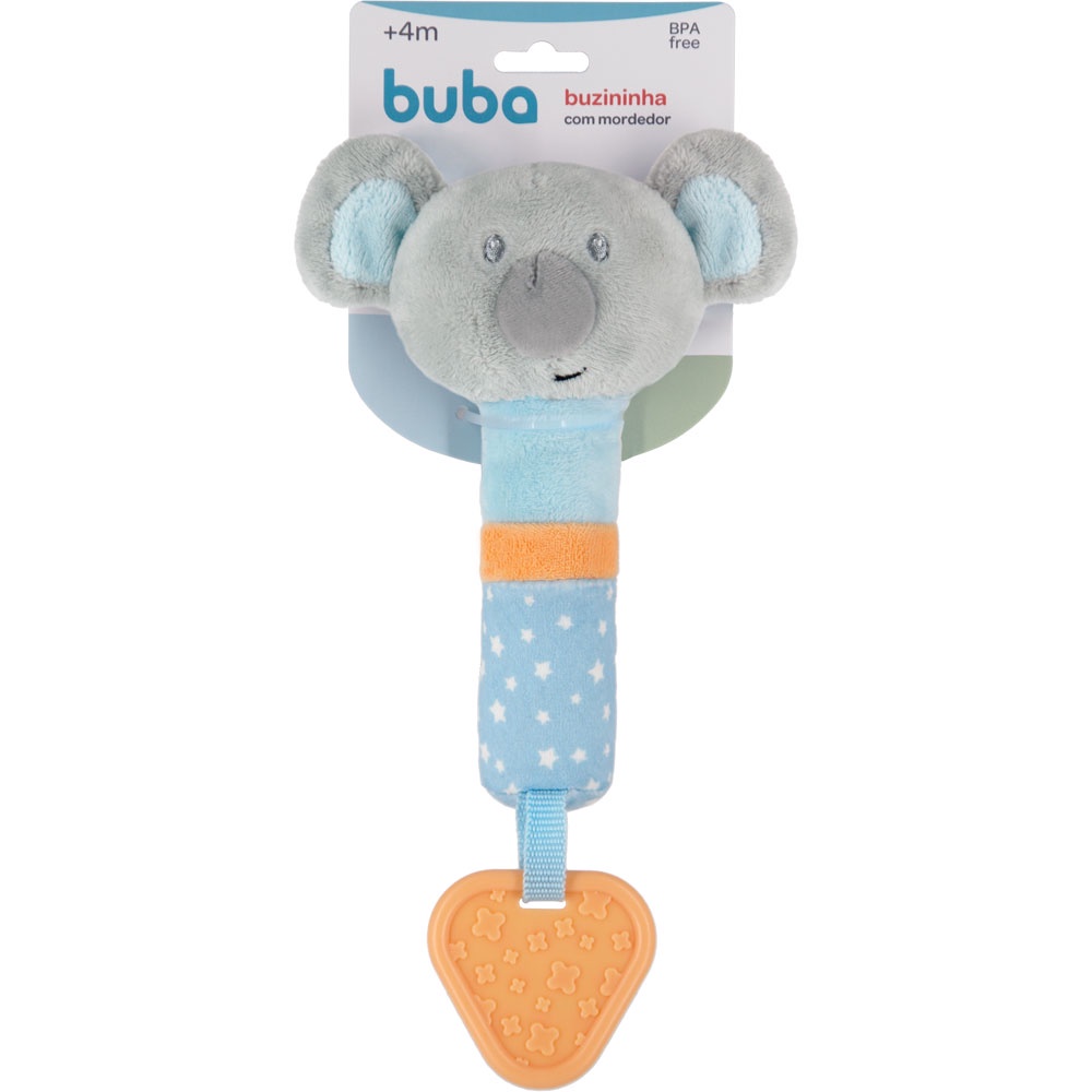 Buzininha Com Mordedor Coala Buba Azul