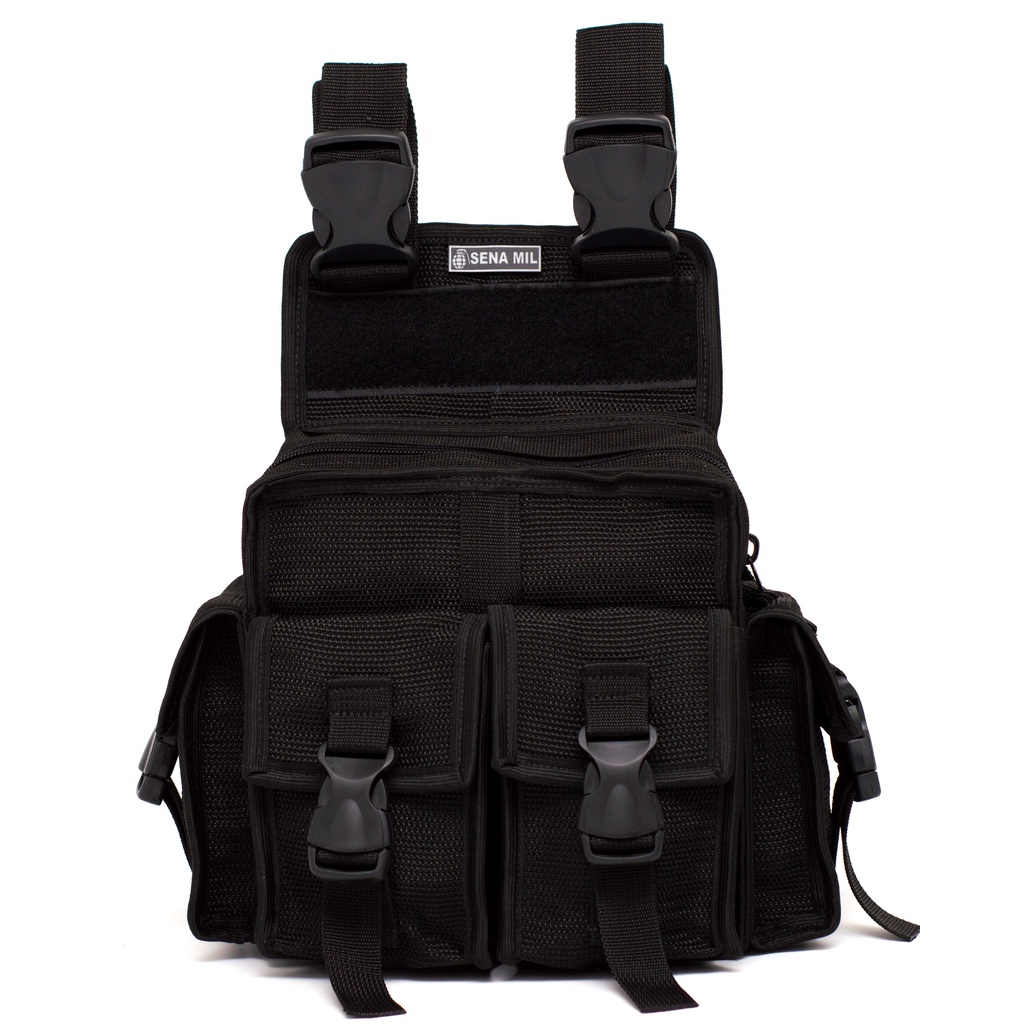 bornal 4 bolsos