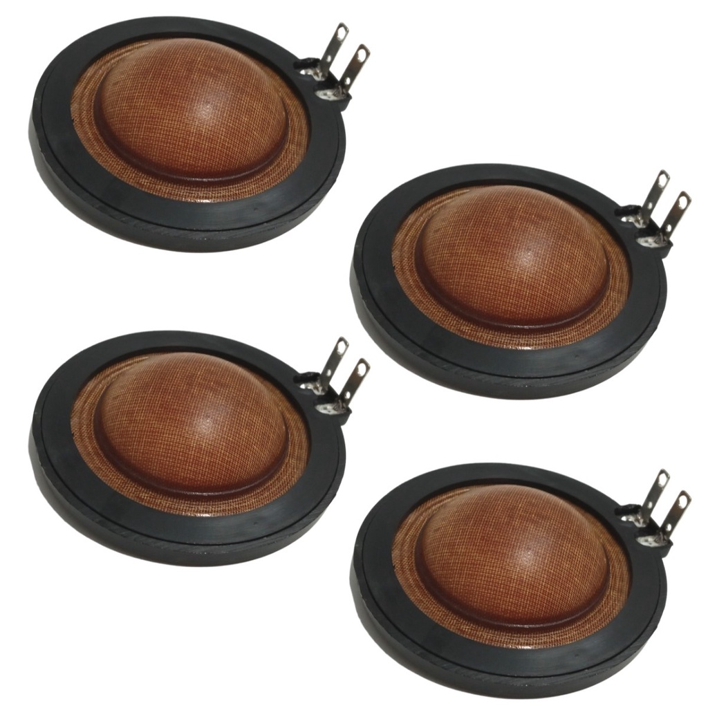 4 Unidades Reparo Driver RD350 Corneta 8 Ohms Completo 100w Rms Fenólico Membrana Compatível Ramos Premium RD 350