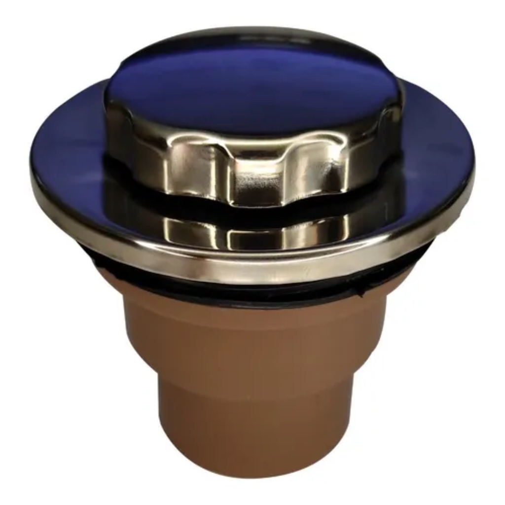 Válvula Dreno Ralo Fundo Banheira Spa Ofurô Universal Inox