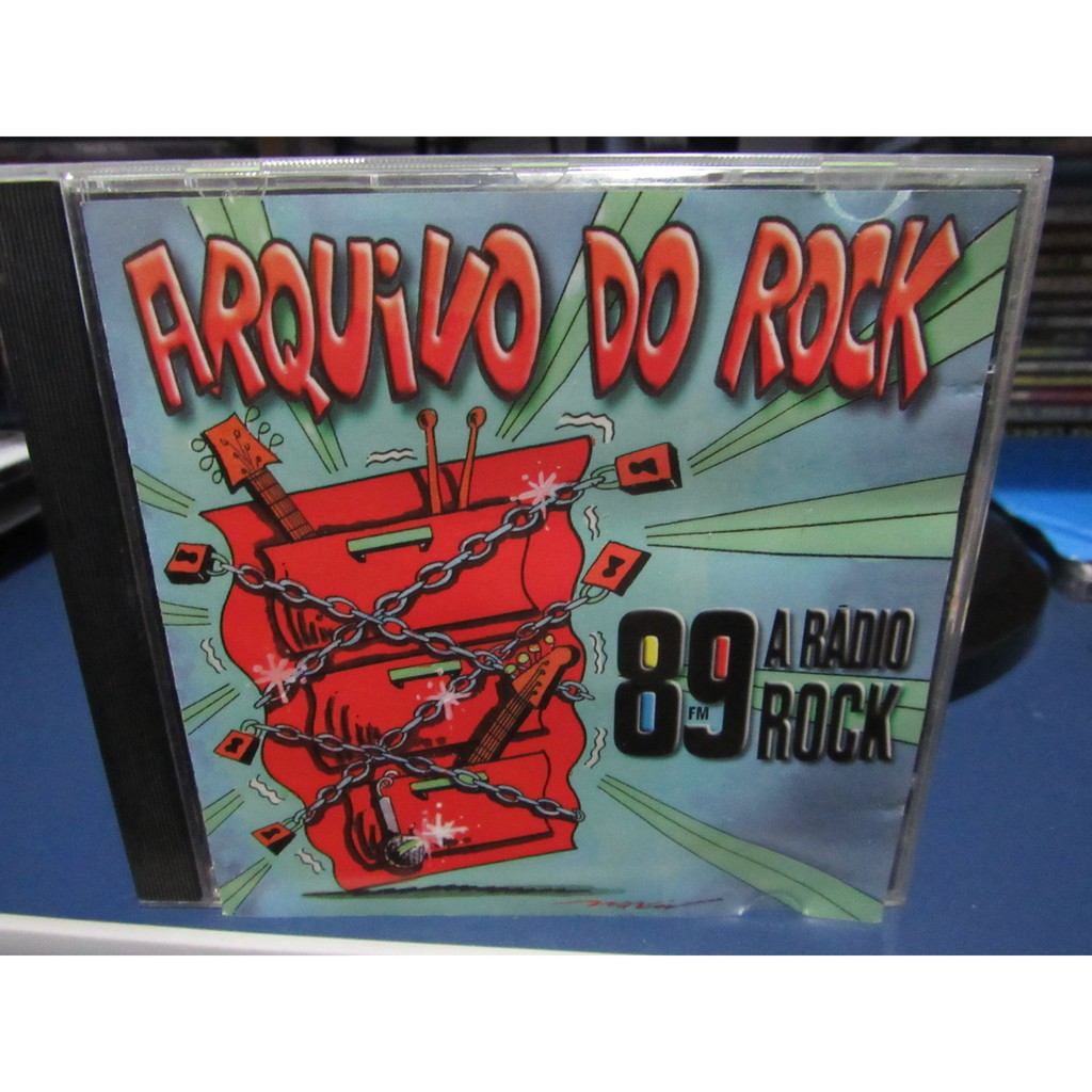 CD Arquivo Do Rock 89fm RARO Tones on Tail Guns ´n´ Roses The Cult Echo & The Bunnymen 80s