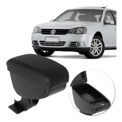 Encosto Descanso De Braço Apoio Vw Golf 1999 A 2013 Preto