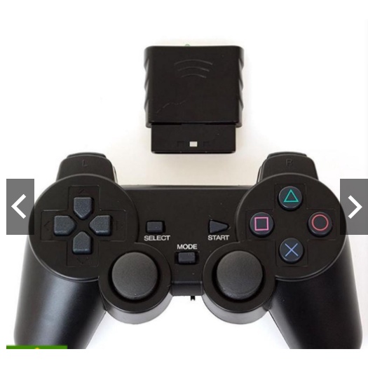 controle de gamepad sem fio PS2 em Oferta na Shopee