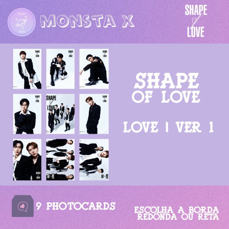 MONSTA X shape of love キヒョン トレカ サノク-
