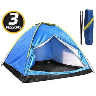 Barraca Panda 3 P Camping 3 Pessoas Iglu Impermeavel