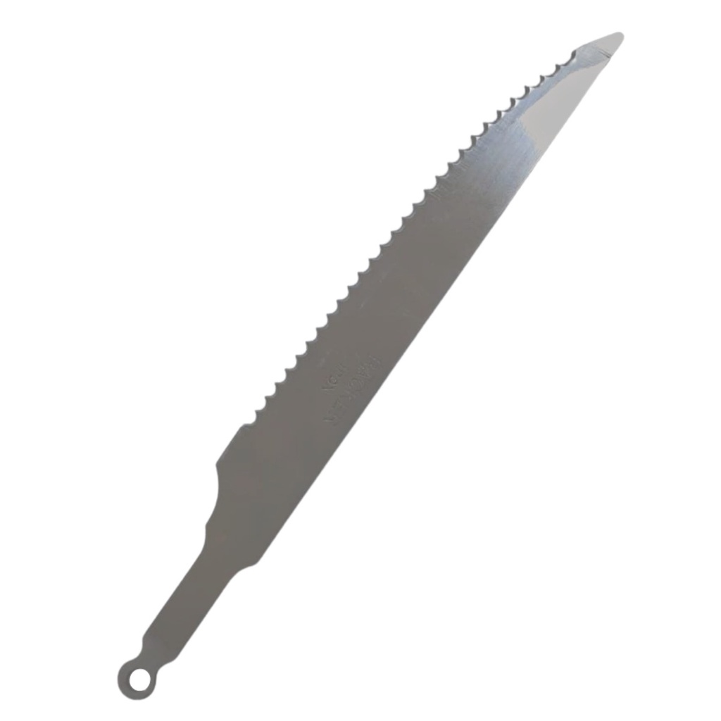 Kit Com 100 Lâminas Faca De Serra Sem Cabo Backer Inox em Oferta na Shopee