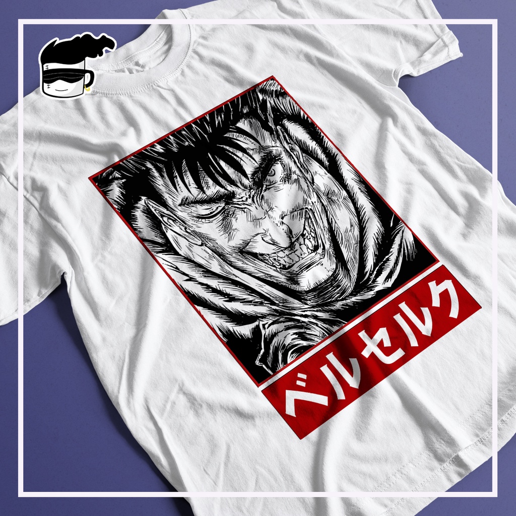 Camiseta Berserk Unissex Camisa Anime