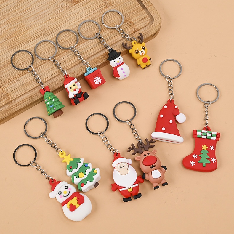 Chaveiro De Natal Ornamentos Pingentes De Papai Noel Pequenos Presentes  Árvore Santo Fabricantes Atacado | Shopee Brasil