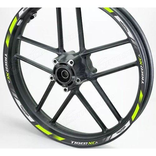 Friso Adesivo Refletivo D10 Roda Moto Triumph Tiger 800 Xca