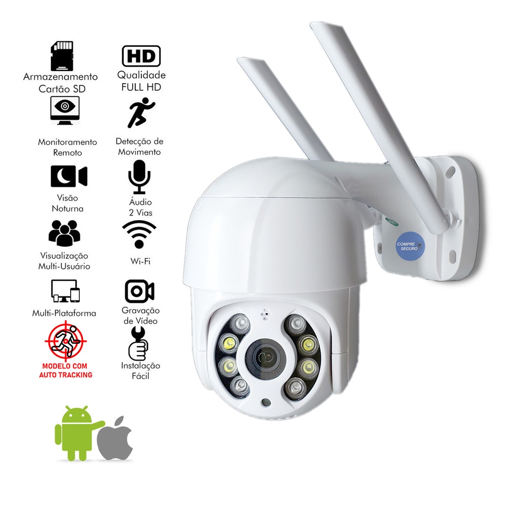 auto tracking security camera