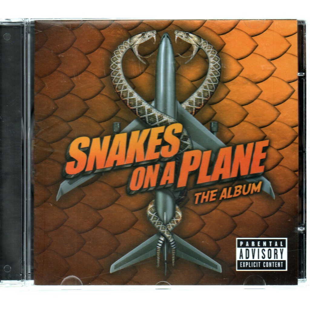 CD SNAKES ON A PLANE - SERPENTES A BORDO THE ALBUM SOUNDTRACK TSO ( NEW LINE RECORDS ) 2006