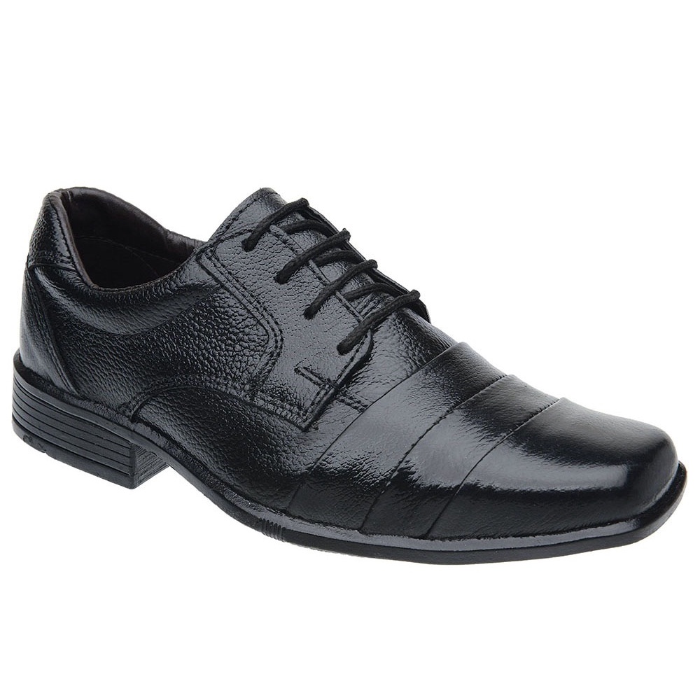 Sapato Social Infantil- O uso Formal em Couro Legítimo em Oferta na Shopee