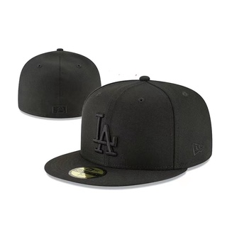 New Era Boné De Beisebol Masculino Feminino Nova 59Fifty Los Angeles Dodges MLB Tamanho Não Ajustável LA Fashion Sun Hat