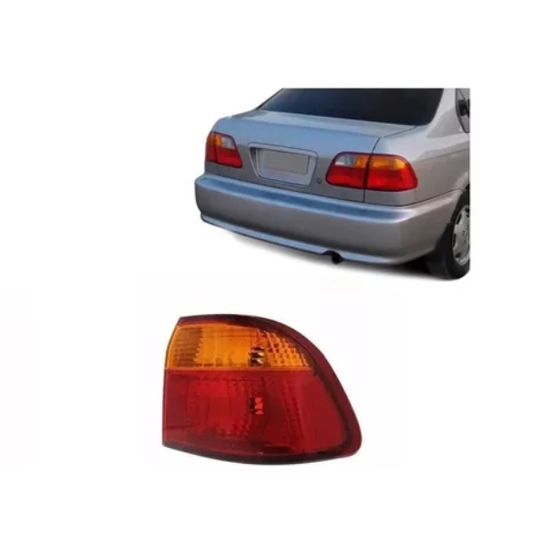 Lanterna Civic 1999 2000 Nova Canto Lado Direito TYC
