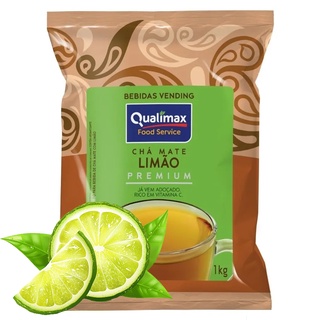 Chá Mate Solúvel Qualimax Limão - 01 Kg Bebidas Premium Chás