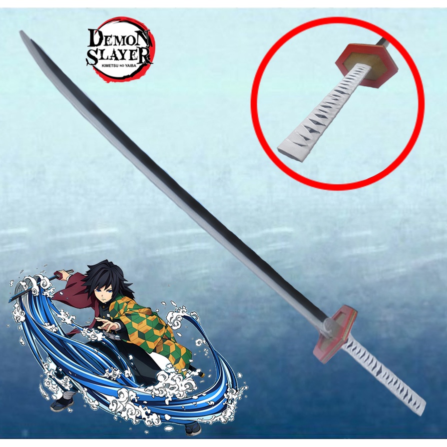 Espada Katana Kyojuro Rengoku Grande Demon Slayer Kimetsu - Desconto no ...