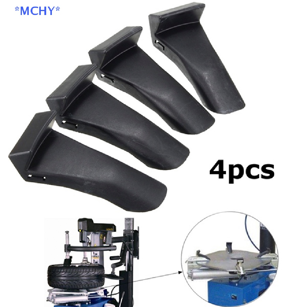 MCHY > 4 Pcs Inserções De Plástico Braçadeira Capa Protetor Protetores De Aro De Roda Para Trocador De Pneus Novo