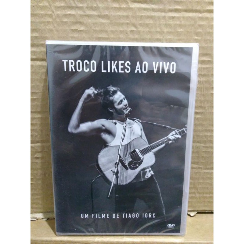 DVD TIAGO IORC- TROCO LIKES AO VIVO (ORIGINAL-LACRADO).
