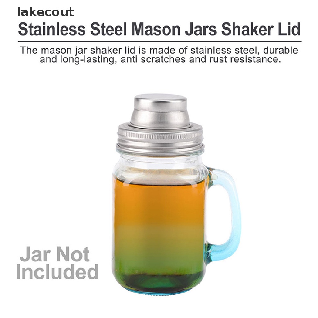 Hotsalepair Frascos Mason Jar Shaker Para Coqueteis Mix De Especimentos Droedge Farinha Acucar More Bigsale Shopee Brasil