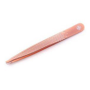 PINCA ROSE GOLD PONTA DIAGONAL BC-514 em Oferta na Shopee