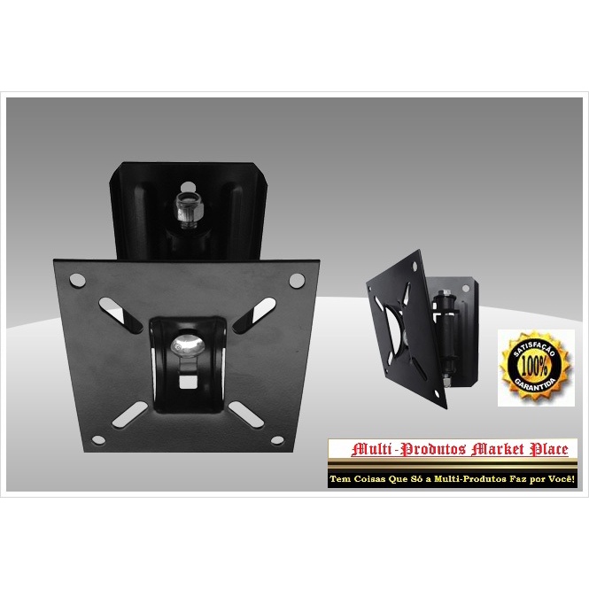 Suporte de TV e Monitor Bi Articulado Tv Led Lcd Plasma Smart Curve LG 10`` a 32`` ( 01 Unidade )