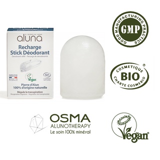 Desodorante Cristal Refil 100% Natural Mineral 100g OSMA Laboratoires