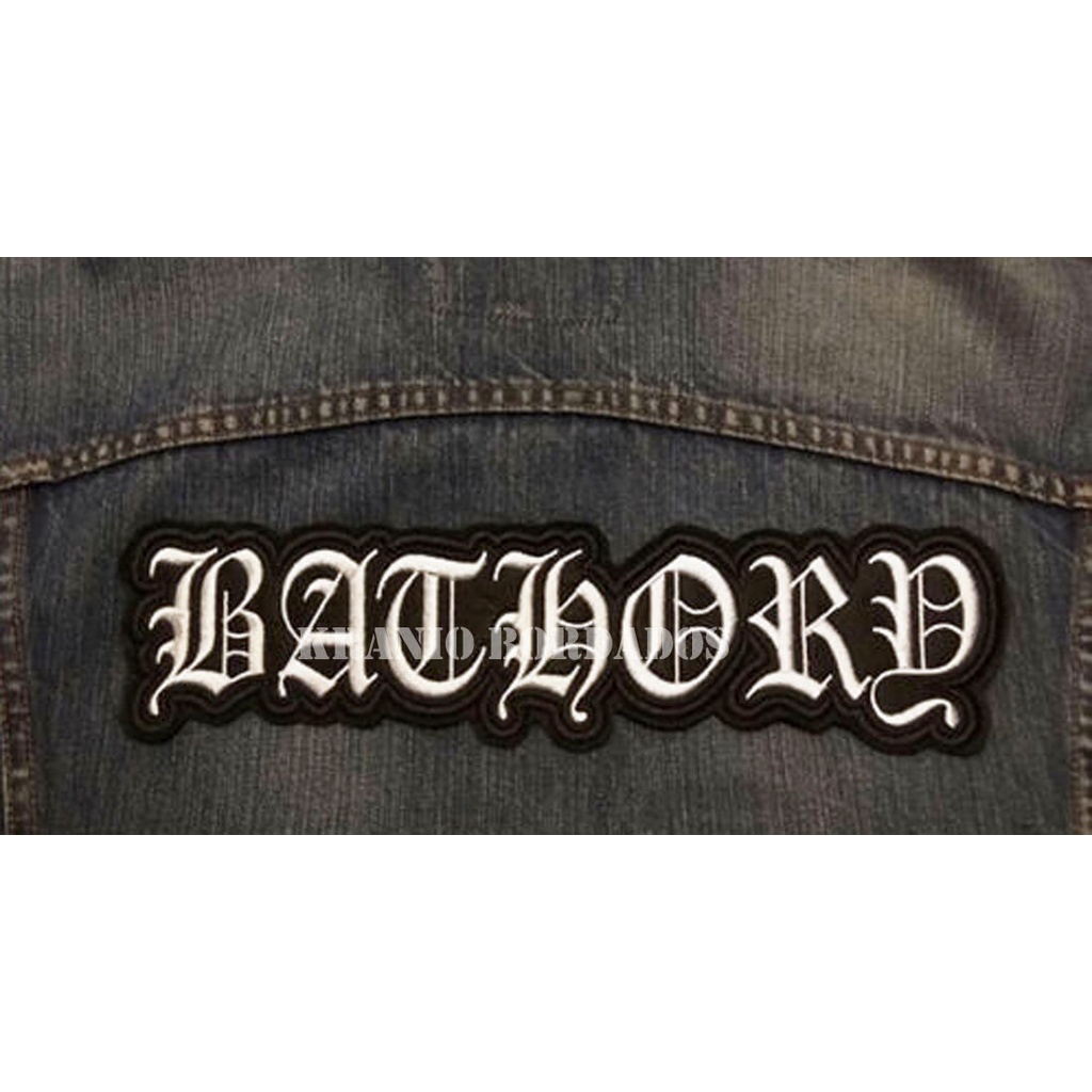 BATHORY GRANDE COSTAS PATCH BORDADO ENVIO IMEDIATO