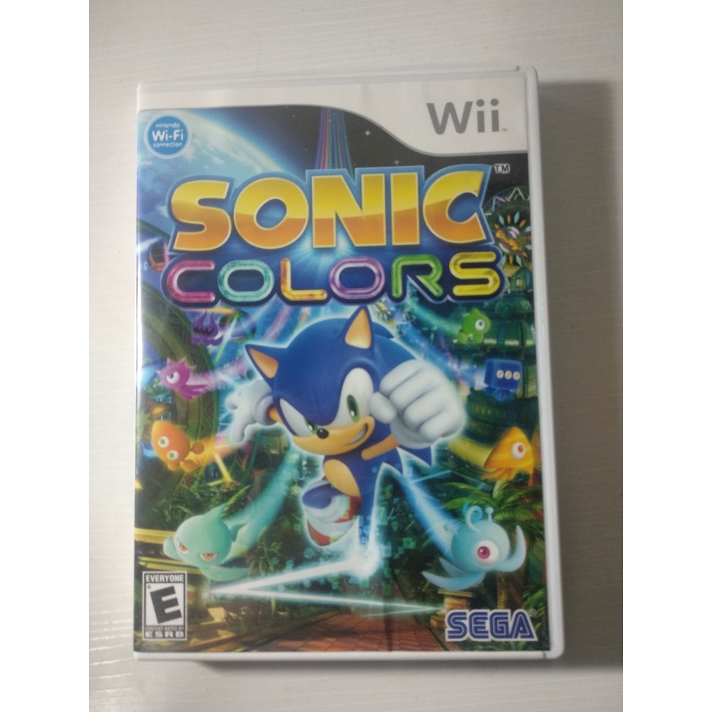 Sonic Colors - Nintendo Wii | Shopee Brasil