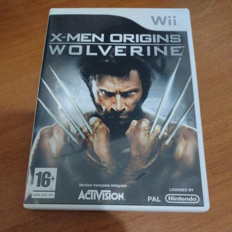 Jogo de Nintendo Wii XMen Origens Wolverine Europeu Shopee Brasil