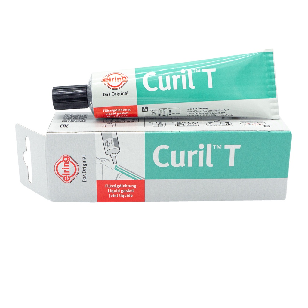 Cola Silicone Elring Curil T Verde Alta Temperatura Verde -40?C ate ...