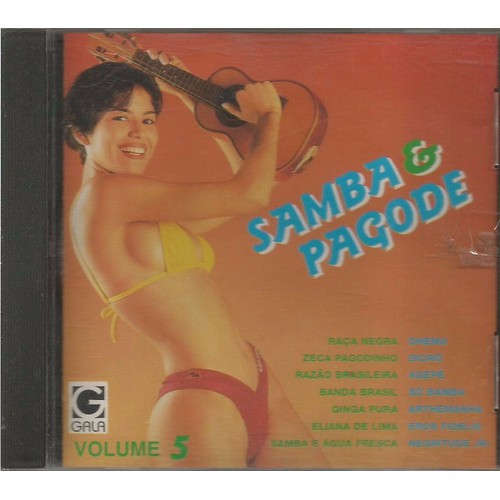 Samba E Pagode - Cd Volume 5 - Som Livre 1996