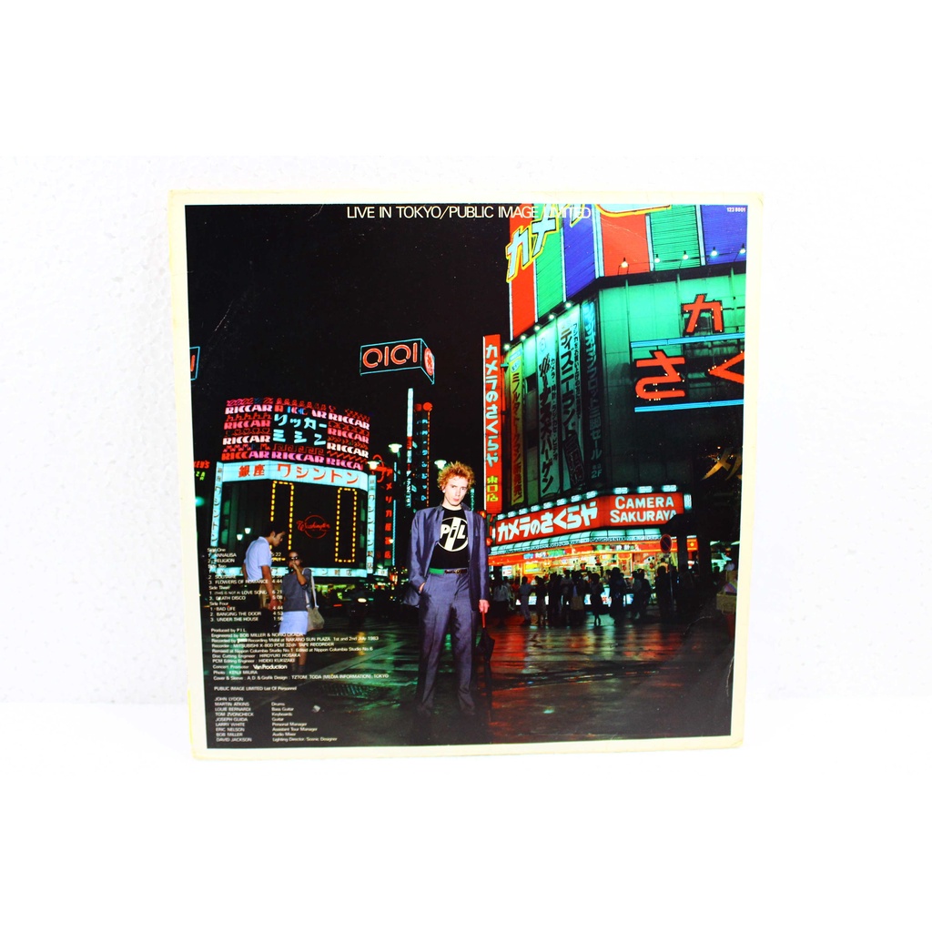 Lp Vinil - Public Image Limited Pil - Live In Tokyo